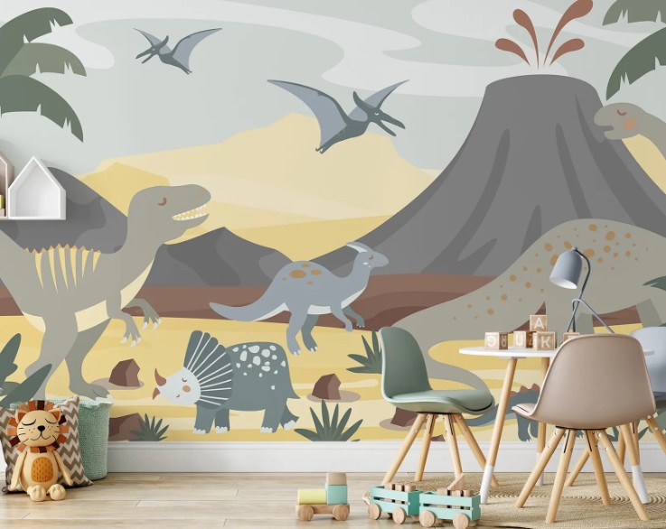 Dinosaur Wallpaper Ideas That Kids (and Parents) Will Love