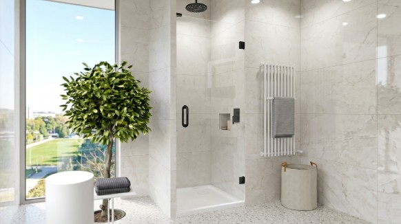 Why Choose a Hinged Framed Shower Door?