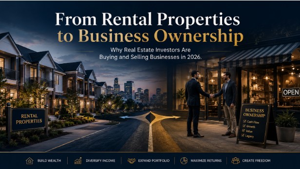 Why Real Estate Investors Are Buying and Selling Businesses in 2026