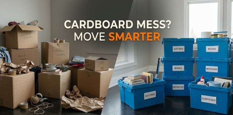 How Reusable Packing Containers Can Simplify Your Next Move